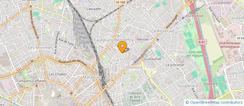 localisation de l'entreprise ASSOCIATION SPORTIVE DU COLLEGE MARENGO à TOULOUSE