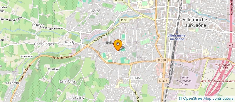 localisation de l'entreprise ASSOCIATION SPORTIVE DU COLLEGE MAURICE-UTRILLO  LIMAS