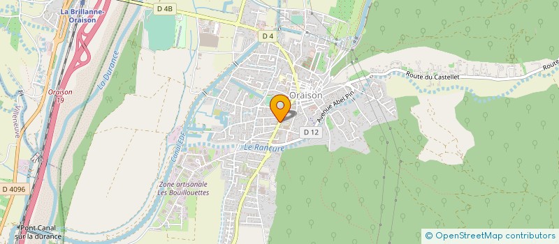 localisation de l'entreprise ASSOCIATION SPORTIVE DU COLLEGE ORAISON à ORAISON