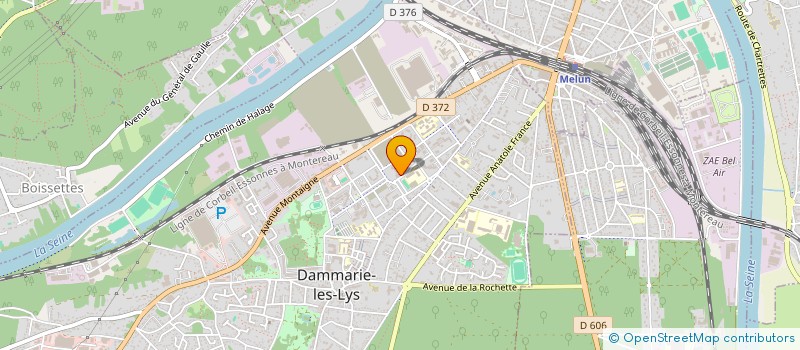 localisation de l'entreprise ASSOCIATION SPORTIVE DU COLLEGE POLITZER à DAMMARIE-LES-LYS