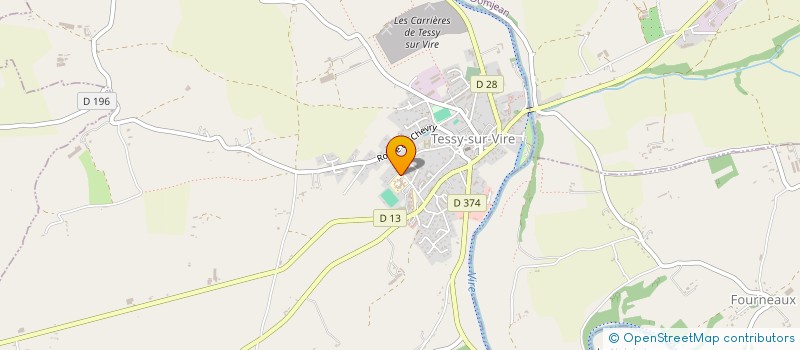 localisation de l'entreprise ASSOCIATION SPORTIVE DU COLLEGE RAYMOND QUENEAU  TESSY-BOCAGE