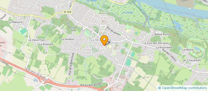 localisation de l'entreprise ASSOCIATION SPORTIVE DU COLLEGE  SAINT-EXUPERY, LA MONTAGNE  LA MONTAGNE