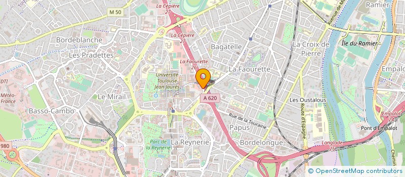 localisation de l'entreprise ASSOCIATION SPORTIVE DU COLLEGE VAUQUELIN à TOULOUSE