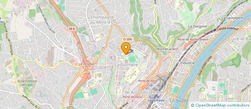 localisation de l'entreprise ASSOCIATION SPORTIVE DU COLLEGE VICTOR SCHOELCHER  LYON