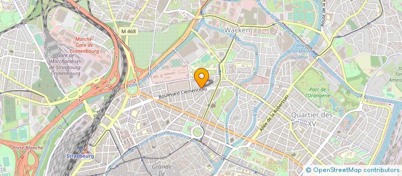 localisation de l'entreprise ASSOCIATION SPORTIVE DU CRFC à STRASBOURG