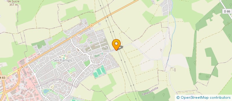localisation de l'entreprise ASSOCIATION SPORTIVE  DU GREMILLON  SEICHAMPS