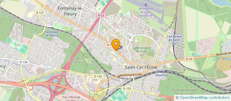 localisation de l'entreprise ASSOCIATION SPORTIVE DU LEP DE SAINT CYR L ECOLE à SAINT-CYR-L'ECOLE