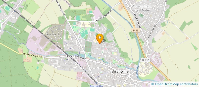 localisation de l'entreprise ASSOCIATION SPORTIVE DU LRP PHILIPPE GOULDEN  BISCHWILLER