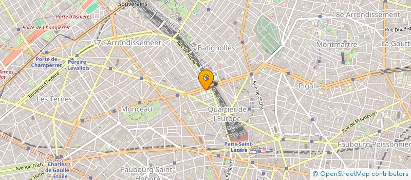 localisation de l'entreprise ASSOCIATION SPORTIVE DU LYCEE CHAPTAL  PARIS