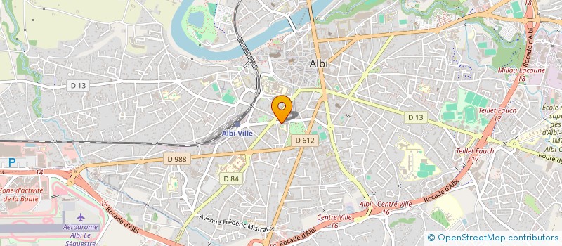 localisation de l'entreprise ASSOCIATION SPORTIVE DU LYCEE D'AMBOISE à ALBI