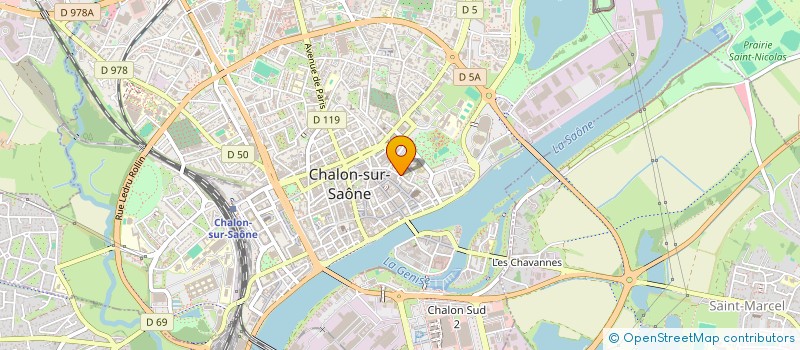 localisation de l'entreprise ASSOCIATION SPORTIVE DU LYCEE EMILAND GAUTHEY DE CHALON SUR SAONE à CHALON-SUR-SAONE