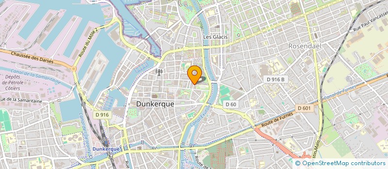 localisation de l'entreprise ASSOCIATION SPORTIVE DU LYCEE JEAN BART à DUNKERQUE