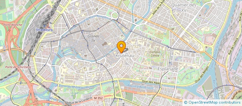 localisation de l'entreprise ASSOCIATION SPORTIVE DU LYCEE JEAN GEILER à STRASBOURG