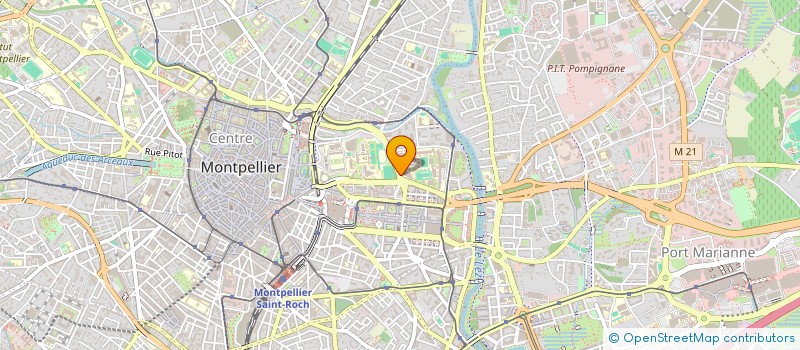 localisation de l'entreprise ASSOCIATION SPORTIVE DU LYCEE JEAN MERMOZ à MONTPELLIER