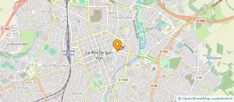 localisation de l'entreprise ASSOCIATION SPORTIVE DU LYCEE NATURE DE LA ROCHE SUR YON à ROCHE SUR YON (LA)