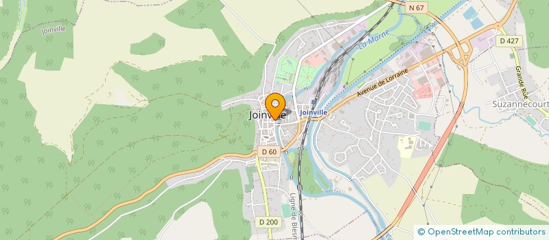 localisation de l'entreprise ASSOCIATION SPORTIVE DU LYCEE PHILIPPE LEBON à JOINVILLE