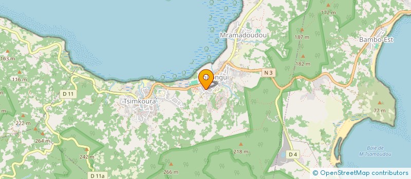 localisation de l'entreprise ASSOCIATION SPORTIVE DU LYCEE POLYVALENT DE CHIRONGUI à CHIRONGUI