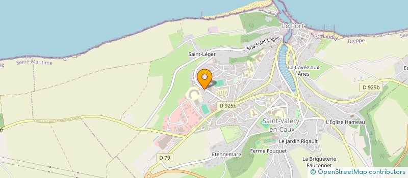 localisation de l'entreprise ASSOCIATION SPORTIVE DU LYCEE POLYVALENT DE SAINT-VALERY-EN-CAUX  SAINT-VALERY-EN-CAUX