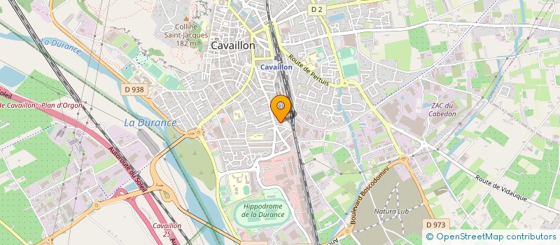 localisation de l'entreprise ASSOCIATION SPORTIVE DU LYCEE PROFESSIONNEL ALEXANDRE DUMAS  CAVAILLON