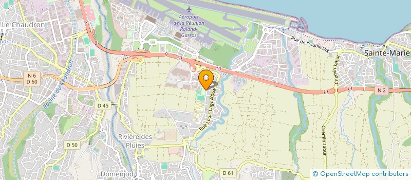 localisation de l'entreprise ASSOCIATION SPORTIVE DU LYCEE PROFESSIONNEL ISNELLE AMELIN  SAINTE-MARIE