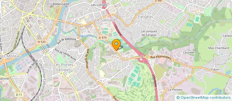 localisation de l'entreprise ASSOCIATION SPORTIVE DU LYCEE PROFESSIONNEL MARCEL PAGNOL à LIMOGES
