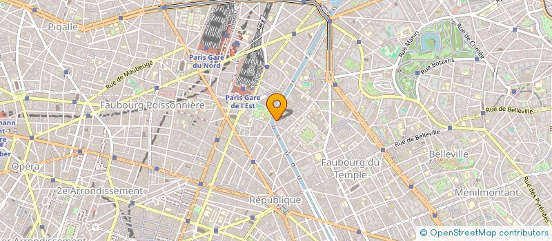 localisation de l'entreprise ASSOCIATION SPORTIVE DU LYCEE PROFESSIONNEL MARIE LAURENCIN  PARIS