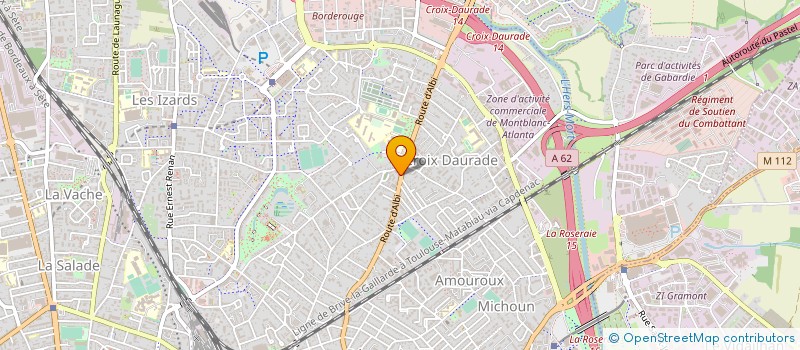 localisation de l'entreprise ASSOCIATION SPORTIVE DU LYCEE RAYMOND NAVES à TOULOUSE