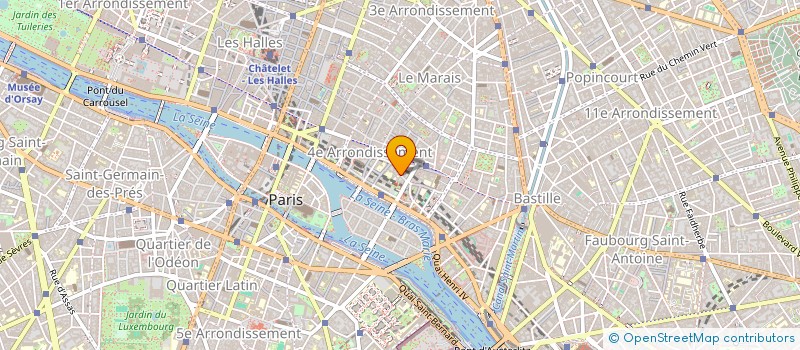 localisation de l'entreprise ASSOCIATION SPORTIVE DU LYCEE SOPHIE GERMAIN à PARIS
