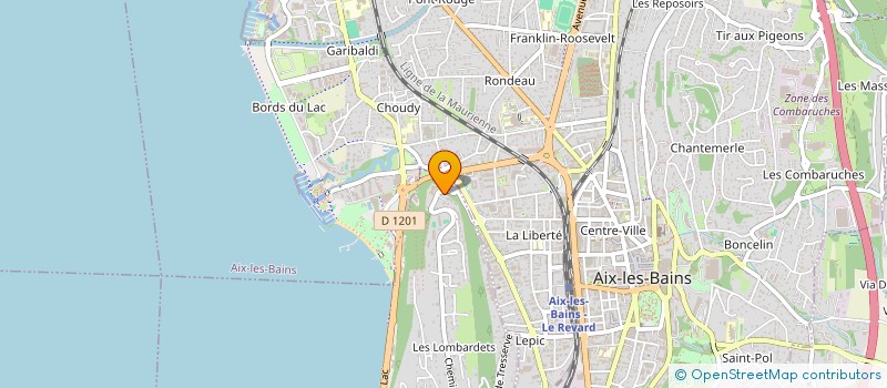 localisation de l'entreprise ASSOCIATION SPORTIVE DU LYCEE TALMUDIQUE  TRESSERVE