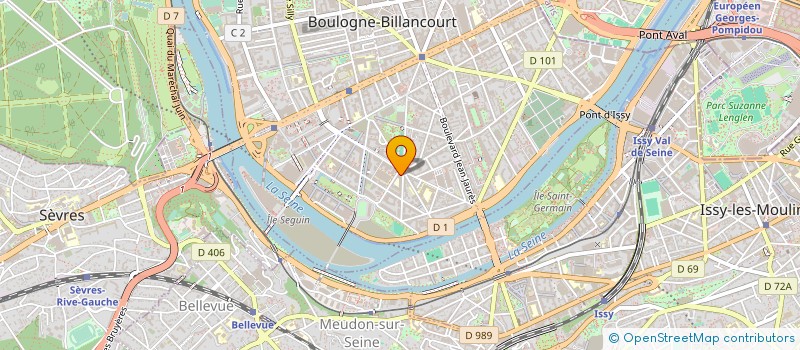localisation de l'entreprise ASSOCIATION SPORTIVE DU NOUVEAU LYCEE DE BOULOGNE-BILLANCOURT à BOULOGNE-BILLANCOURT