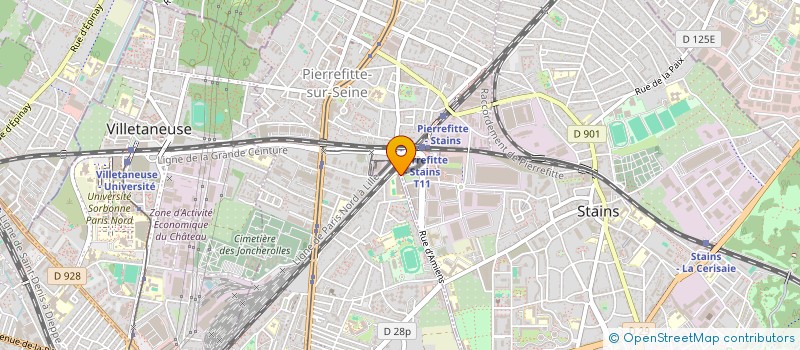 localisation de l'entreprise ASSOCIATION SPORTIVE DU NOUVEAU LYCEE DE PIERREFITTE-SUR -SEINE à PIERREFITTE-SUR-SEINE