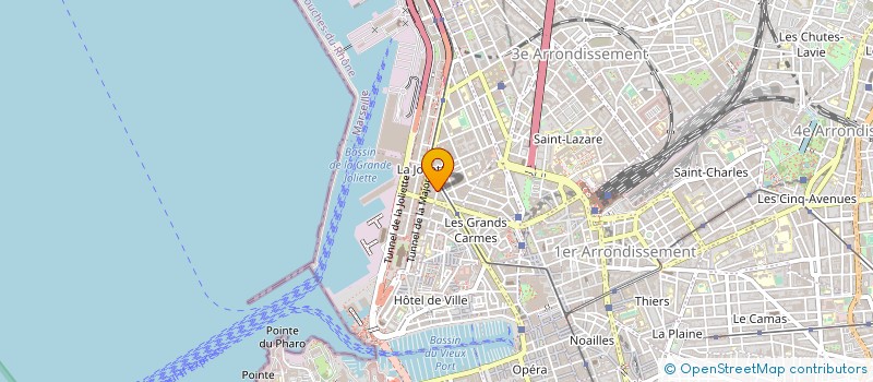 localisation de l'entreprise ASSOCIATION SPORTIVE DU PANIER à MARSEILLE
