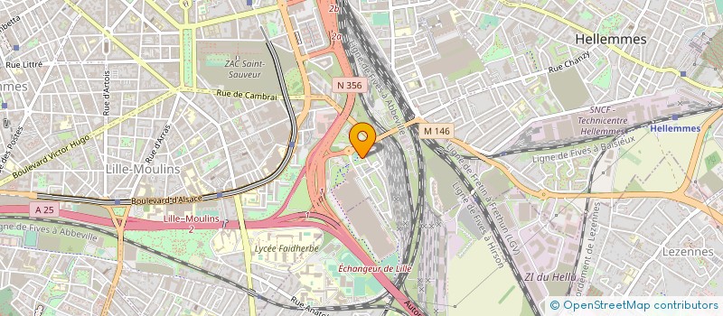 localisation de l'entreprise ASSOCIATION SPORTIVE DU PETIT MAROC à LILLE