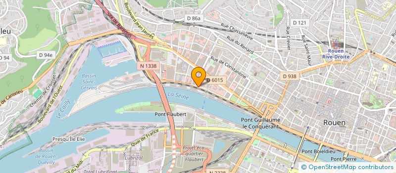 localisation de l'entreprise ASSOCIATION SPORTIVE DU PORT DE ROUEN à ROUEN