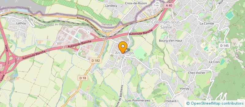 localisation de l'entreprise ASSOCIATION SPORTIVE DU SALEVE à ARCHAMPS