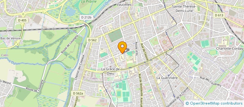 localisation de l'entreprise ASSOCIATION SPORTIVE DU SAVOIR MAITRISE (ASSM) à CAEN