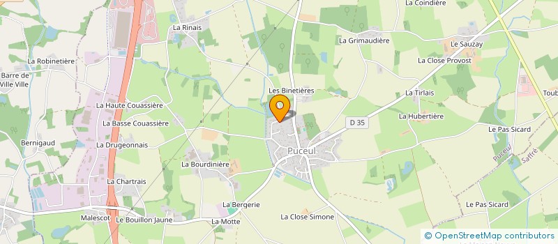 localisation de l'entreprise ASSOCIATION SPORTIVE DU TERRITOIRE DE NOZAY  NOZAY