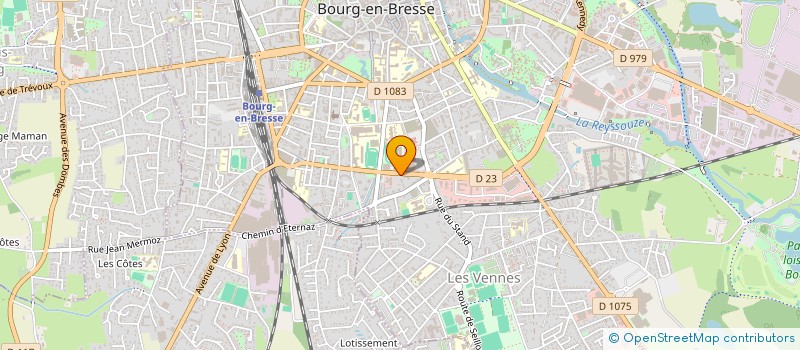 localisation de l'entreprise ASSOCIATION SPORTIVE ELECTRICITE - GAZ DE FRANCE BOURG-EN-BRESSE à BOURG-EN-BRESSE