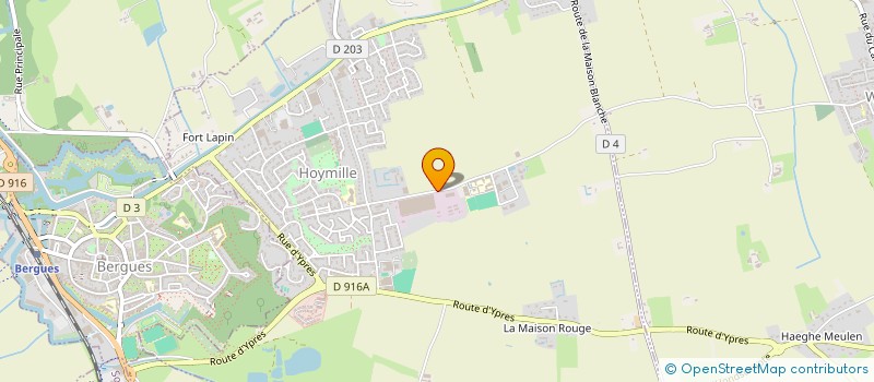 localisation de l'entreprise ASSOCIATION SPORTIVE ET AMICALE DE FUTSAL  HOYMILLE