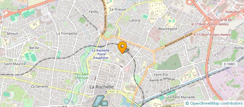 localisation de l'entreprise ASSOCIATION SPORTIVE ET ARTISTIQUE ROCHELAISE  LA ROCHELLE