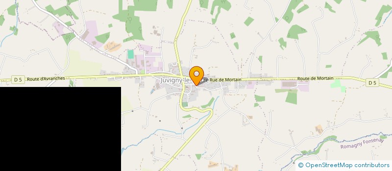 localisation de l'entreprise ASSOCIATION SPORTIVE ET CULTURELLE  JUVIGNY LES VALLEES