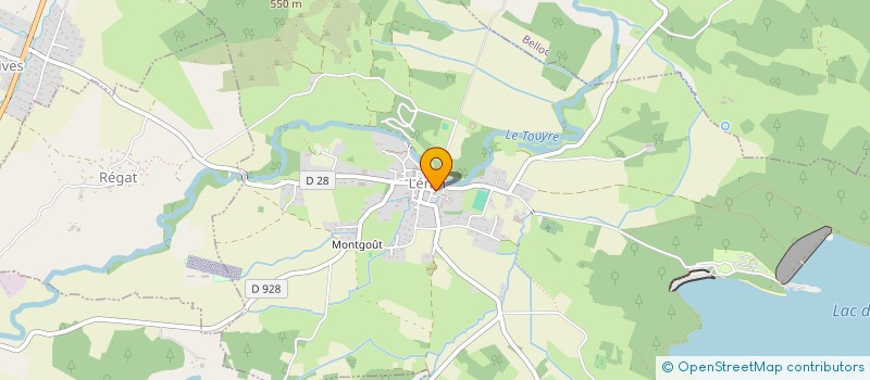 localisation de l'entreprise ASSOCIATION SPORTIVE ET CULTURELLE ACCES LERAN à LERAN