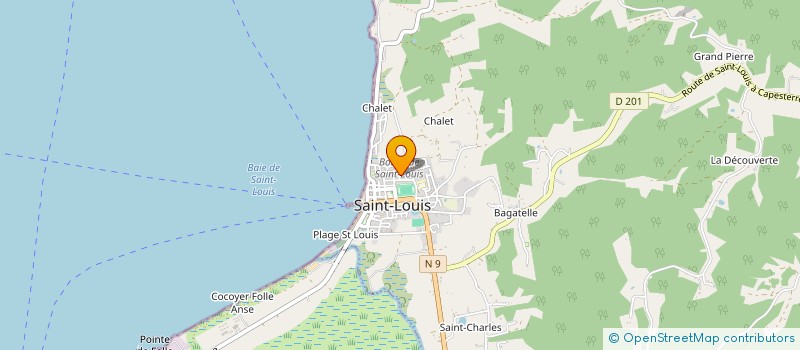 localisation de l'entreprise ASSOCIATION SPORTIVE ET CULTURELLE DE BOUCS TIRANTS DE MARIE GALANTE ASSIRE PA PETET à SAINT-LOUIS