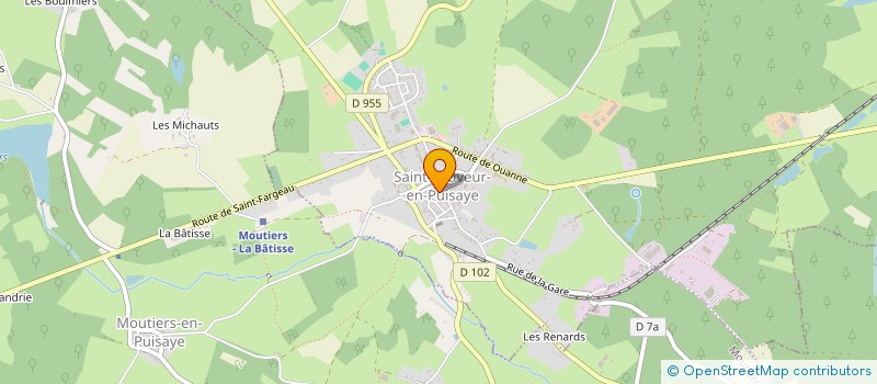 localisation de l'entreprise ASSOCIATION SPORTIVE ET CULTURELLE DE L'ECOLE DE LAINSECQ  LAINSECQ