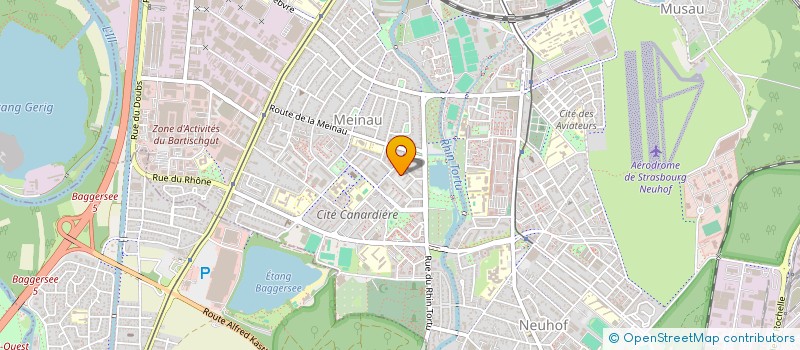 localisation de l'entreprise ASSOCIATION SPORTIVE ET CULTURELLE DE LA MEINAU à STRASBOURG