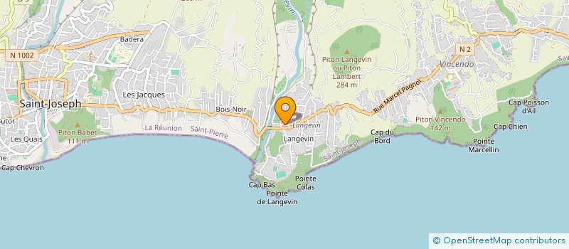 localisation de l'entreprise ASSOCIATION SPORTIVE ET CULTURELLE DE LANGEVIN  SAINT-JOSEPH