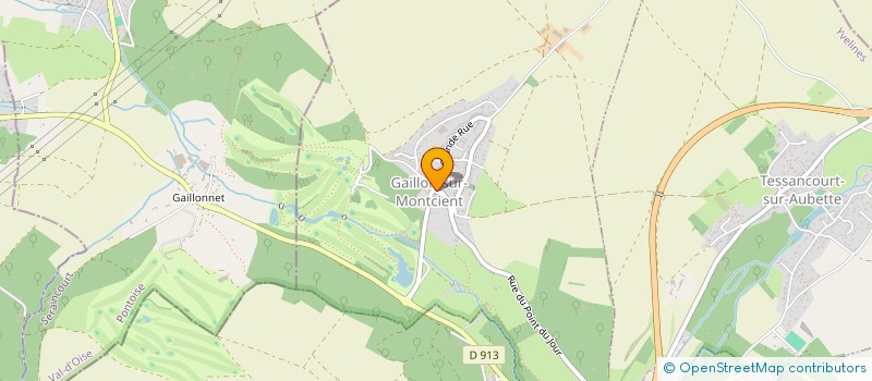 localisation de l'entreprise ASSOCIATION SPORTIVE ET CULTURELLE DE OINVILLE  OINVILLE-SUR-MONTCIENT