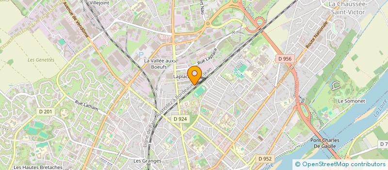 localisation de l'entreprise ASSOCIATION SPORTIVE ET CULTURELLE DES ISLES DE L'OCEAN INDIEN  BLOIS