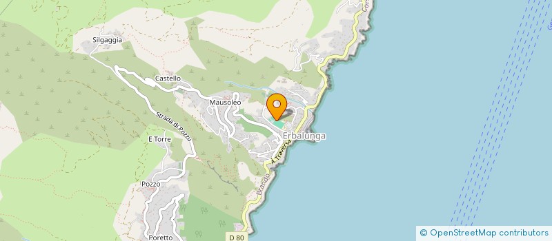 localisation de l'entreprise ASSOCIATION SPORTIVE ET CULTURELLE DES QUARTIERS NORD DE BASTIA à BRANDO