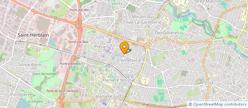 localisation de l'entreprise ASSOCIATION SPORTIVE ET CULTURELLE DU GROUPE SCOLAIRE SOLEIL LEVANT PRIMAIRE  SAINT-HERBLAIN